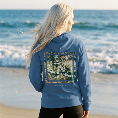 Blossom Frame Botanical Hoodie | Gena Sage Studios