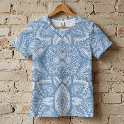 Mandala Drift Cotton T-Shirt | Choose Your Color