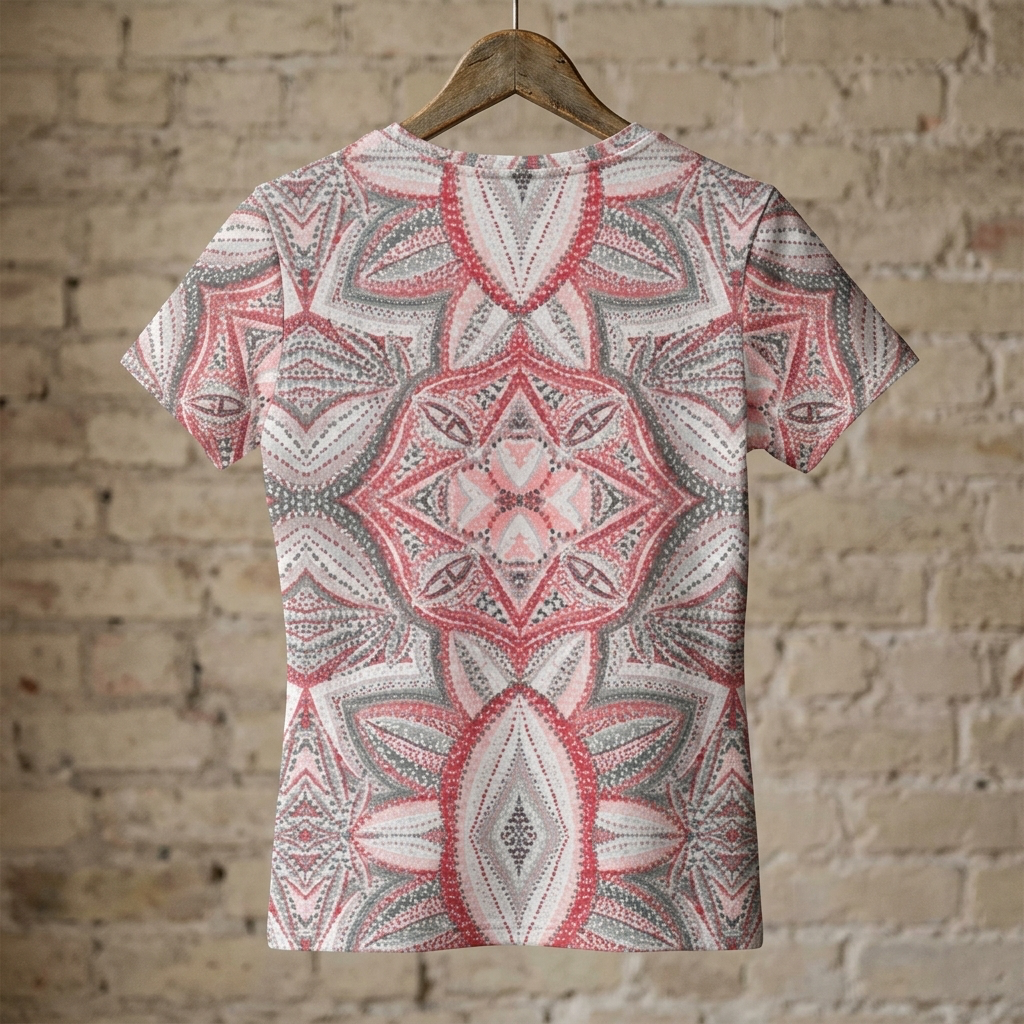 Mandala Drift Cotton T-Shirt | Choose Your Color