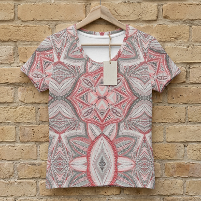 Mandala Drift Cotton T-Shirt | Choose Your Color