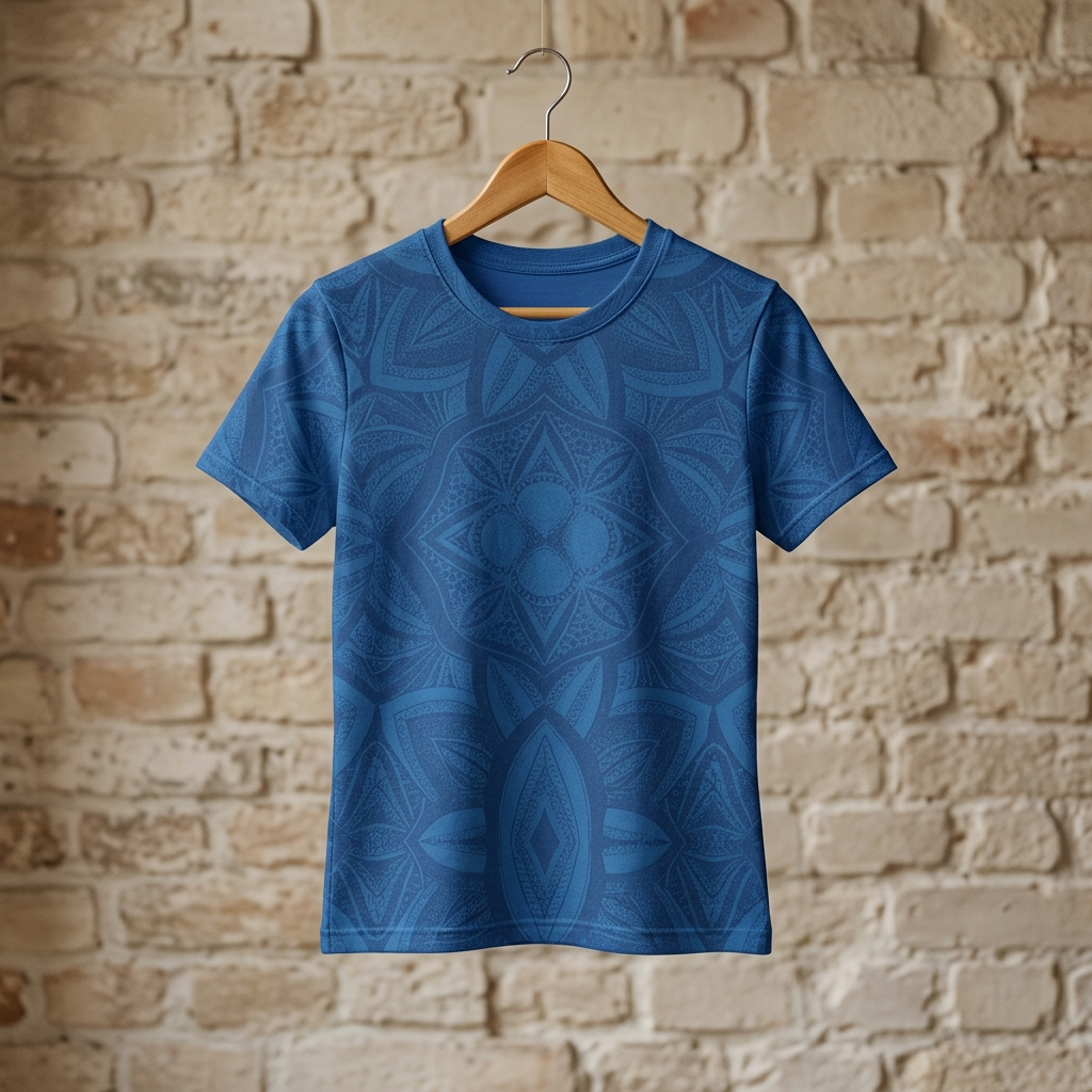 Mandala Drift Cotton T-Shirt | Choose Your Color