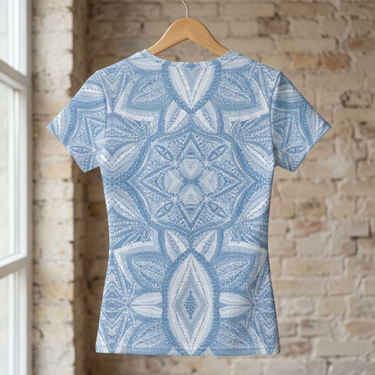 Mandala Drift Cotton T-Shirt | Choose Your Color