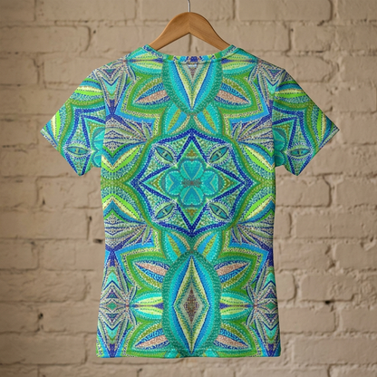 Mandala Drift Cotton T-Shirt | Choose Your Color